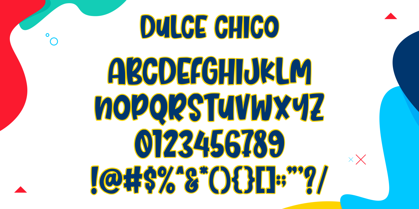 Dulce Chico Regular Font preview